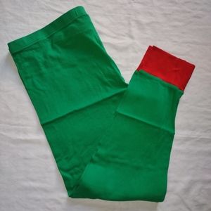 Pajama Pants Holiday Festive Christmas Lounging Relaxing Elf Santa's Helper